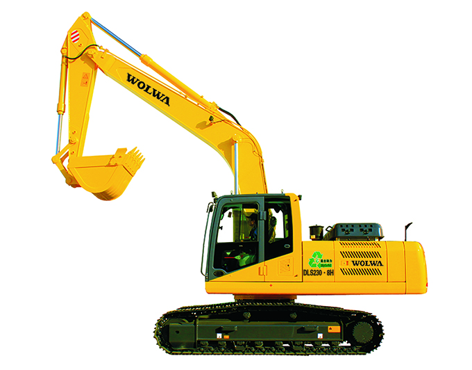 DLS230.8H型液壓挖掘機產品實物圖